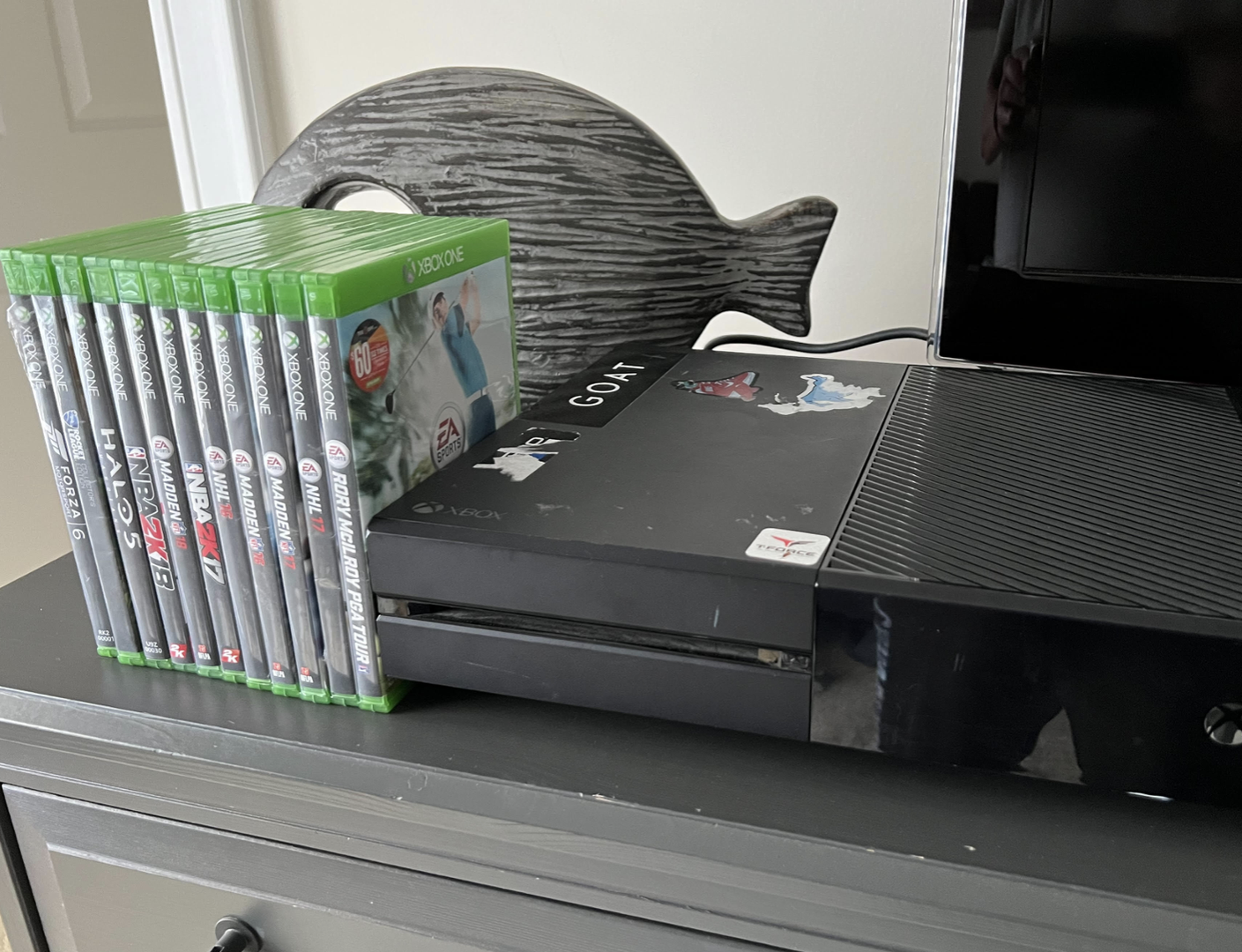 XBox 1 with Games to Play