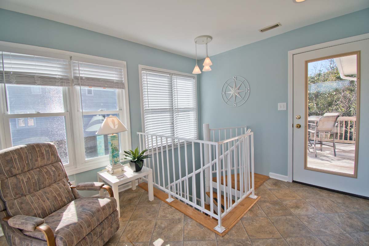 Stairwell to Ground Level Living