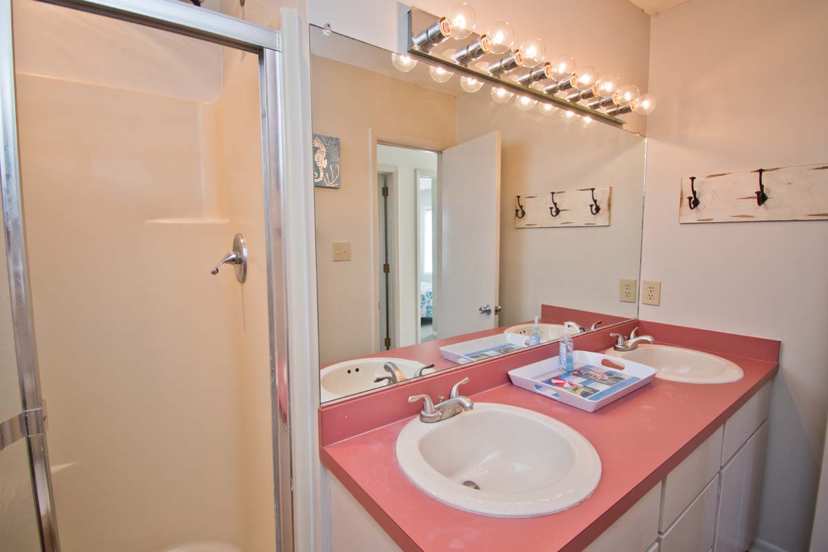 Level One Bath is Shared