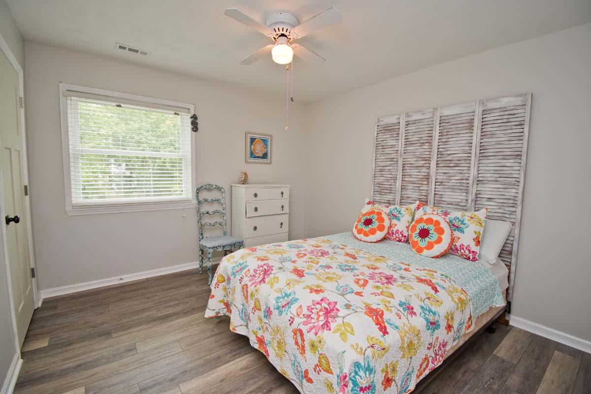 Level One Bedroom with Queen