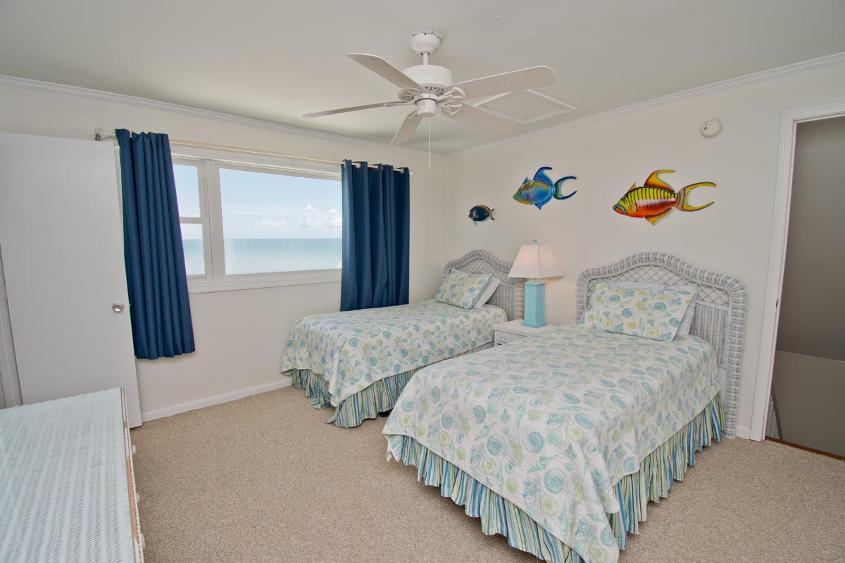 Twins Room has Ocean Views