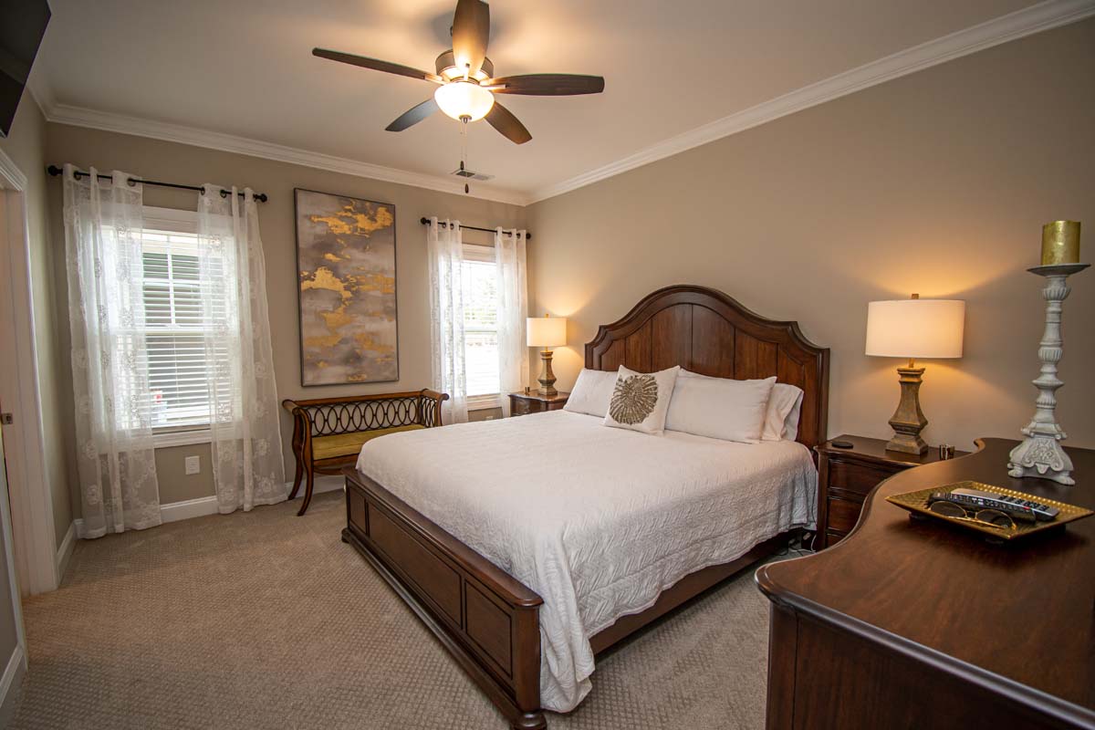 Master Bedroom with King