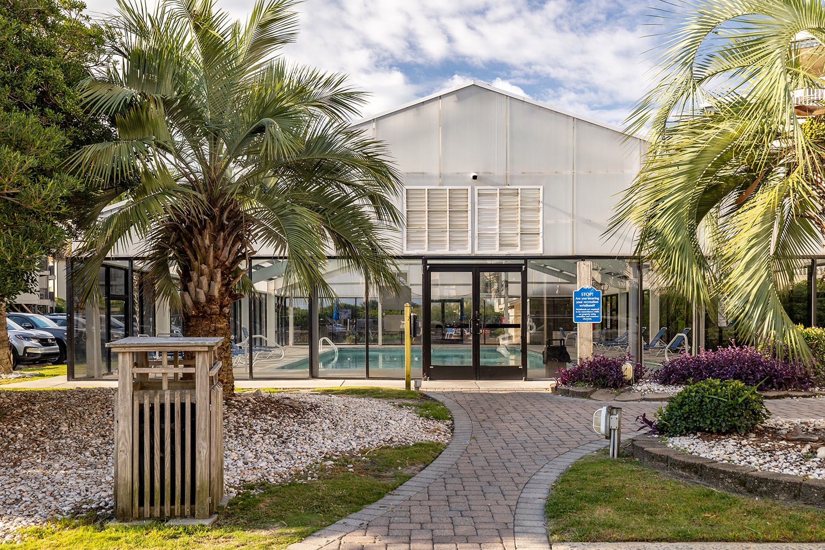 Community Indoor Pool Entry