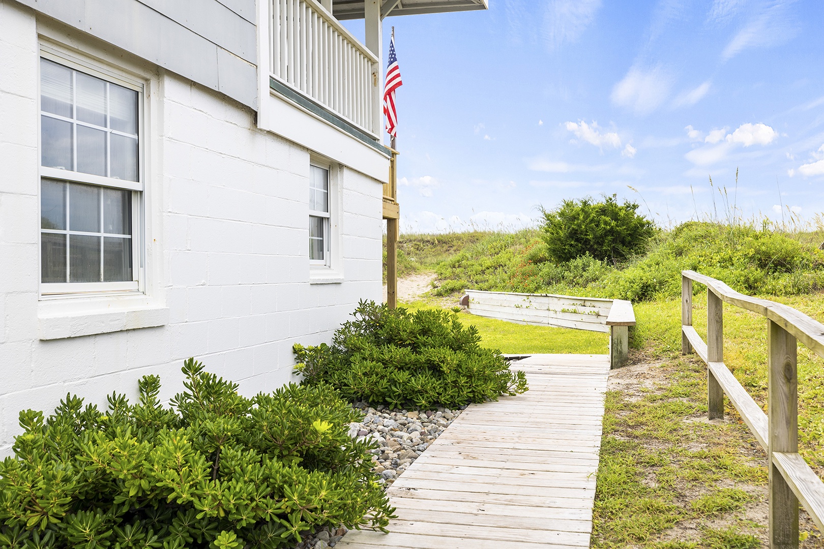 Walkway to Back Yard