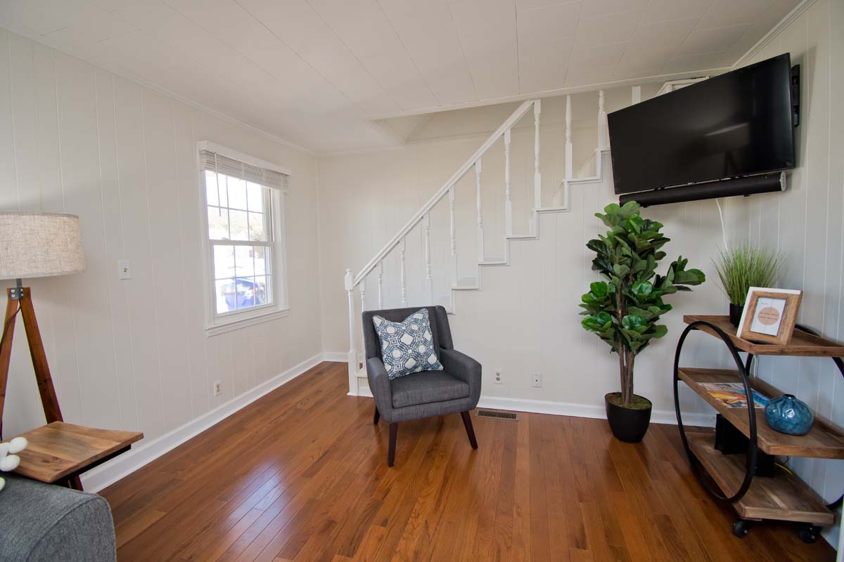 Stairs to Level Two