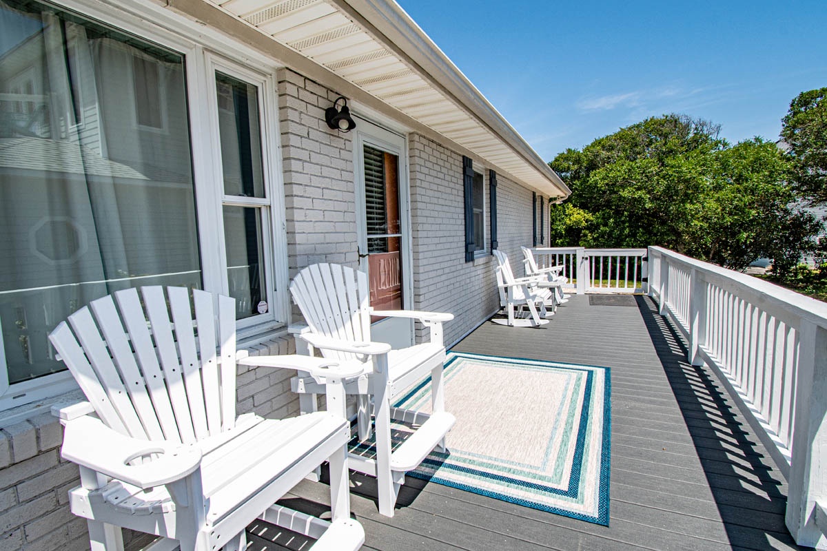 Relax on the New Deck!
