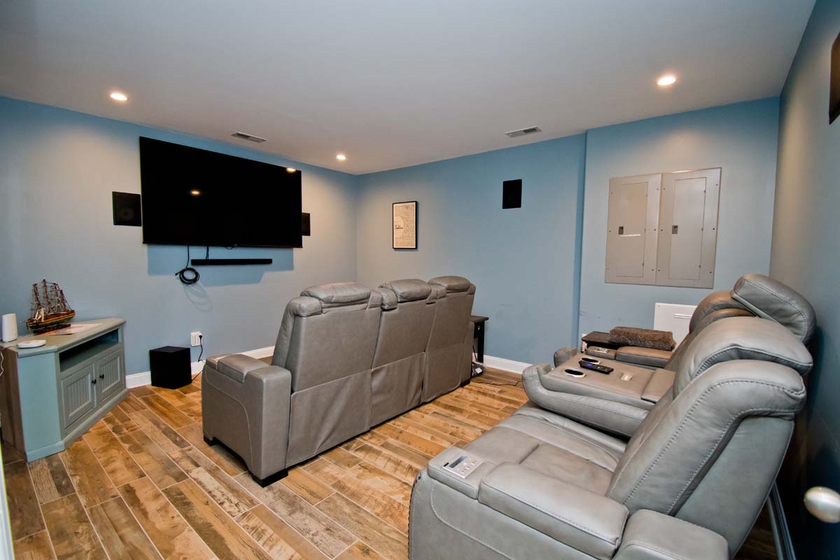 Level One Theater Room