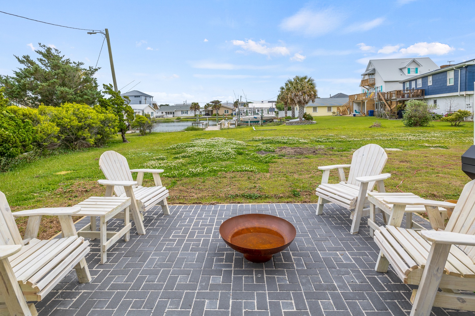 Water View Back Patio