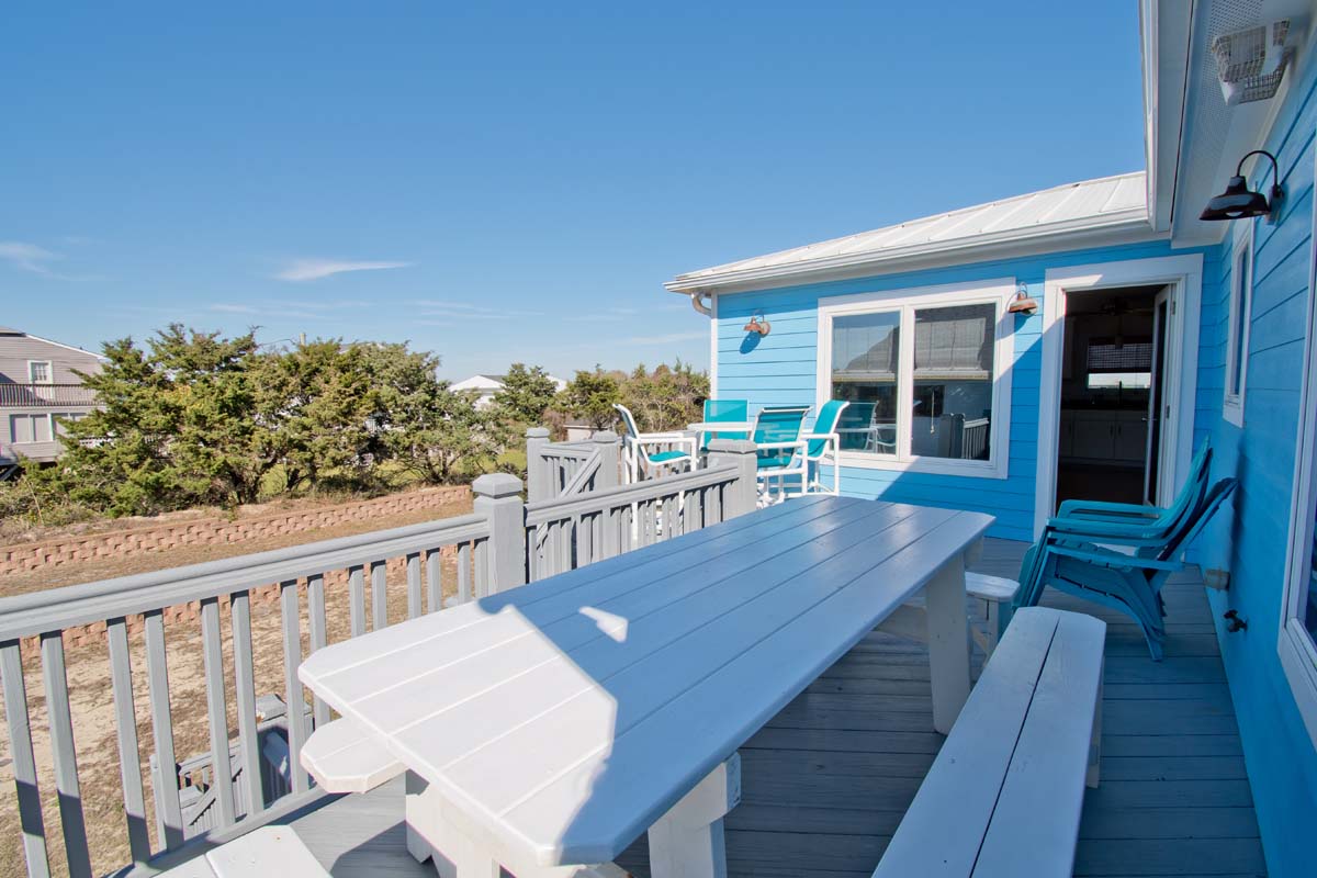 Back Deck off Kitchen