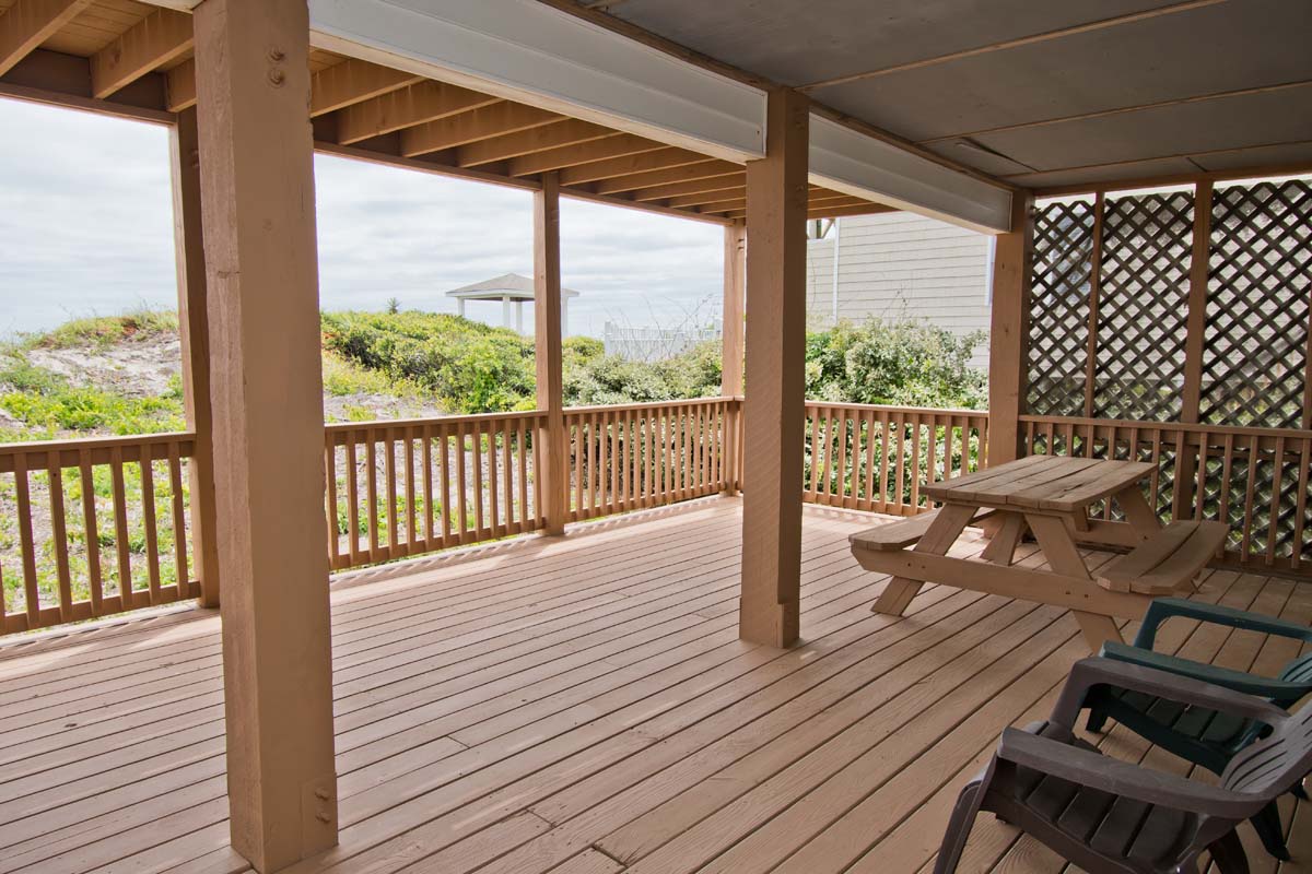 Level One Covered Deck