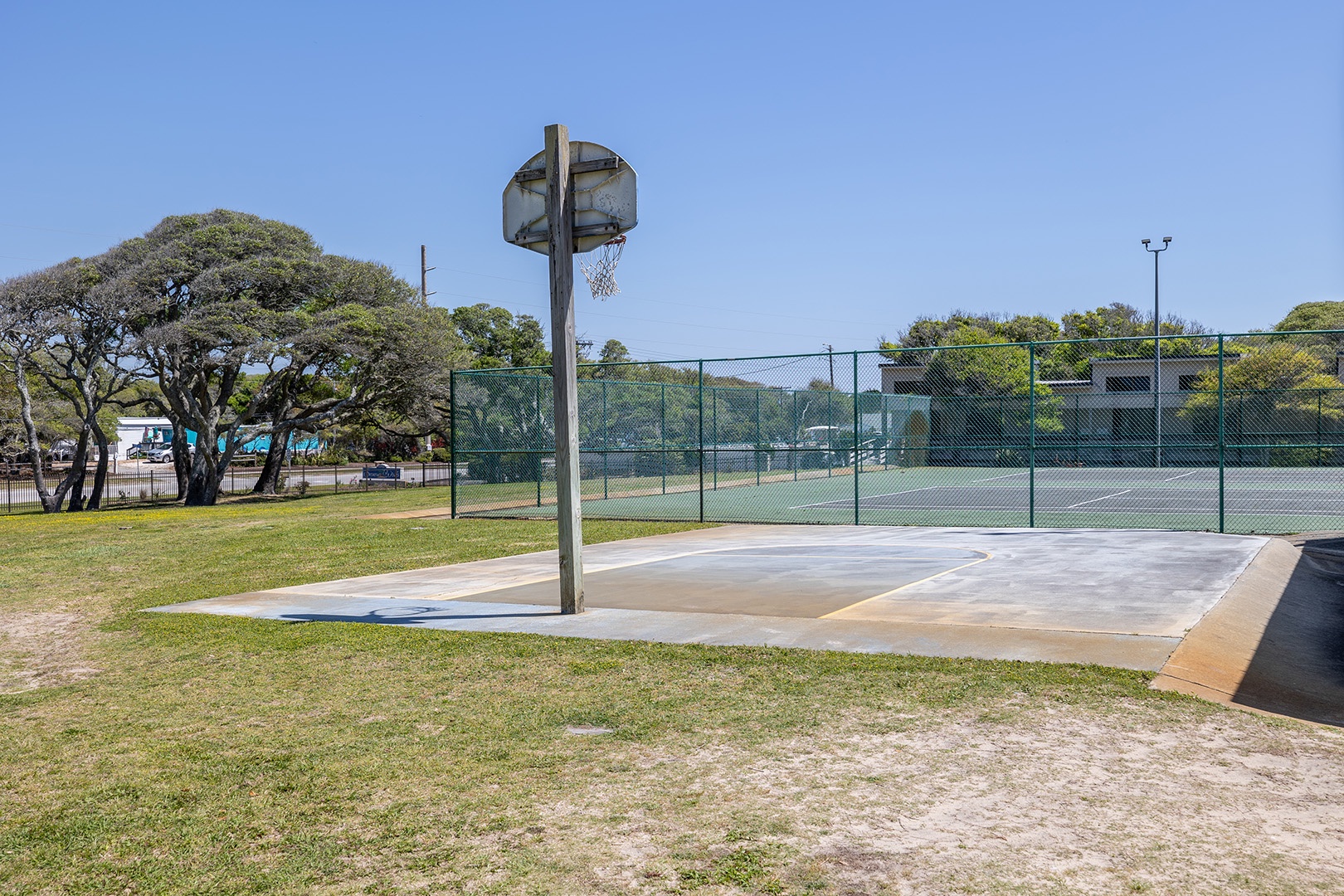 Community Basketball/Tennis Court Access