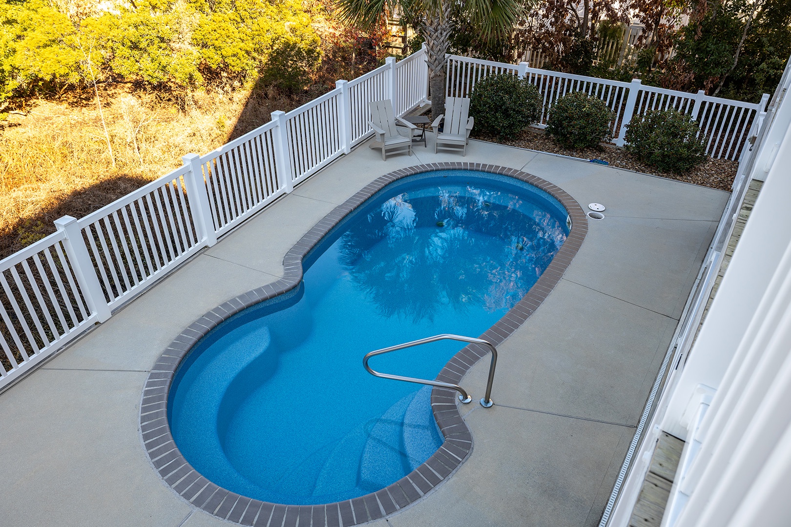 Level One Balcony View of Pool