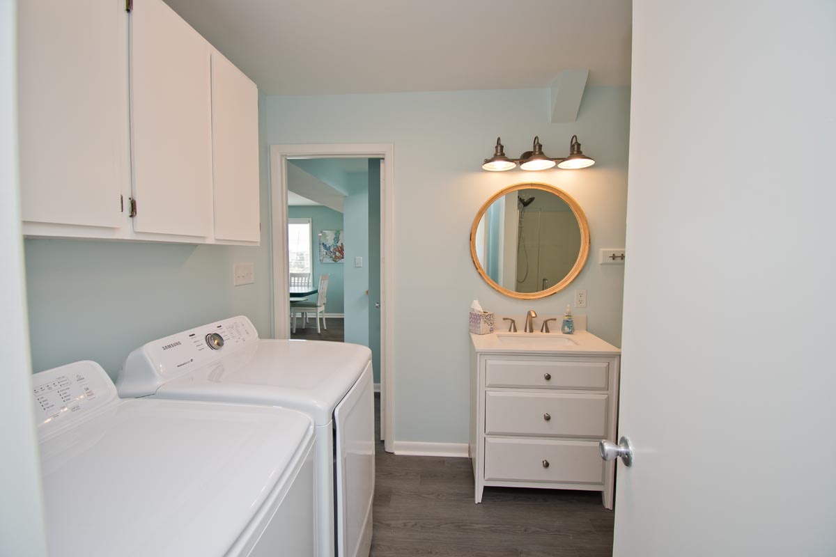 Laundry Room Shared in Bath