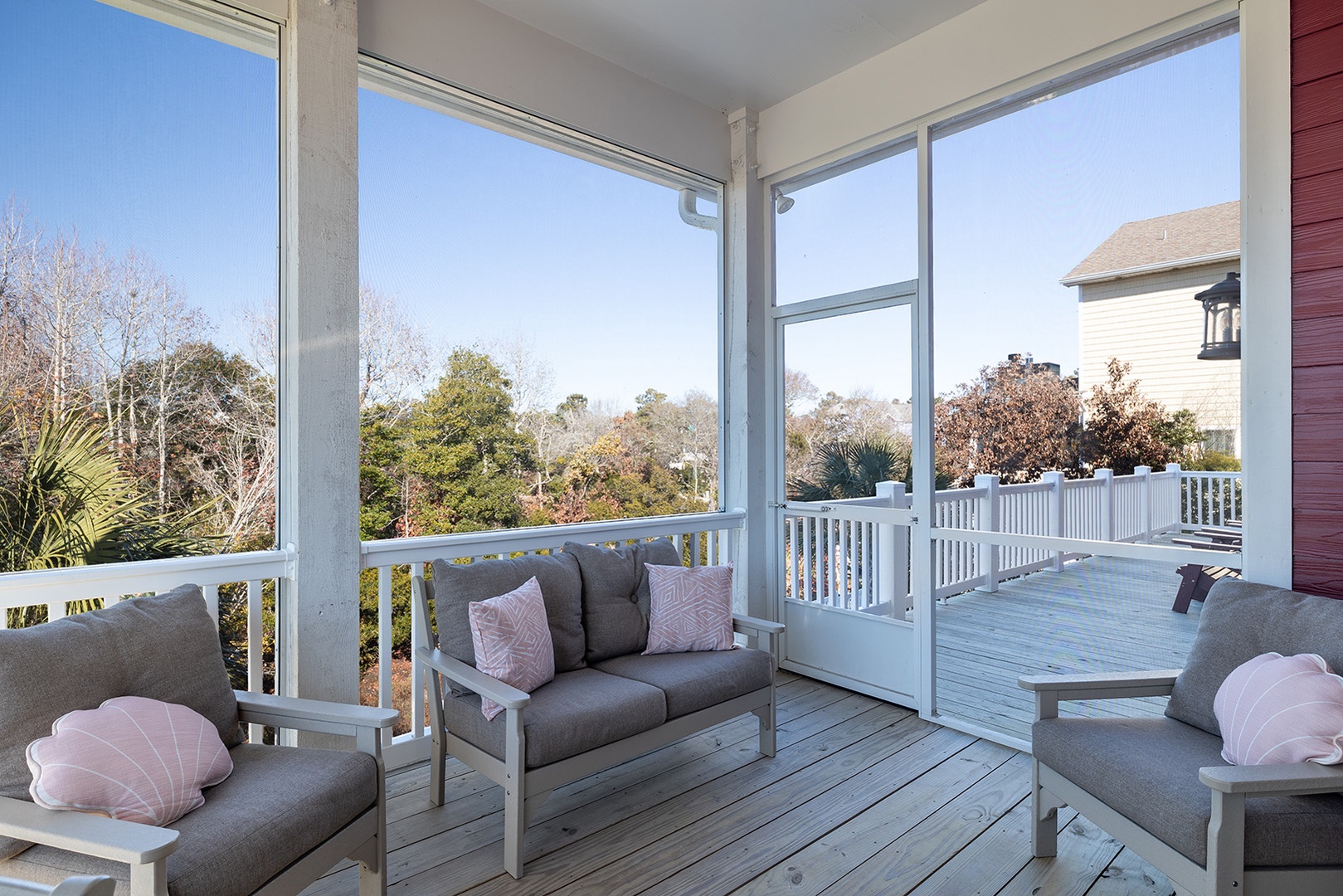 Level One Screened Porch