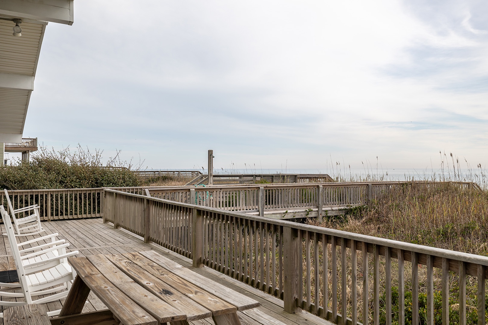 Oceanfront Balcony off Living Area