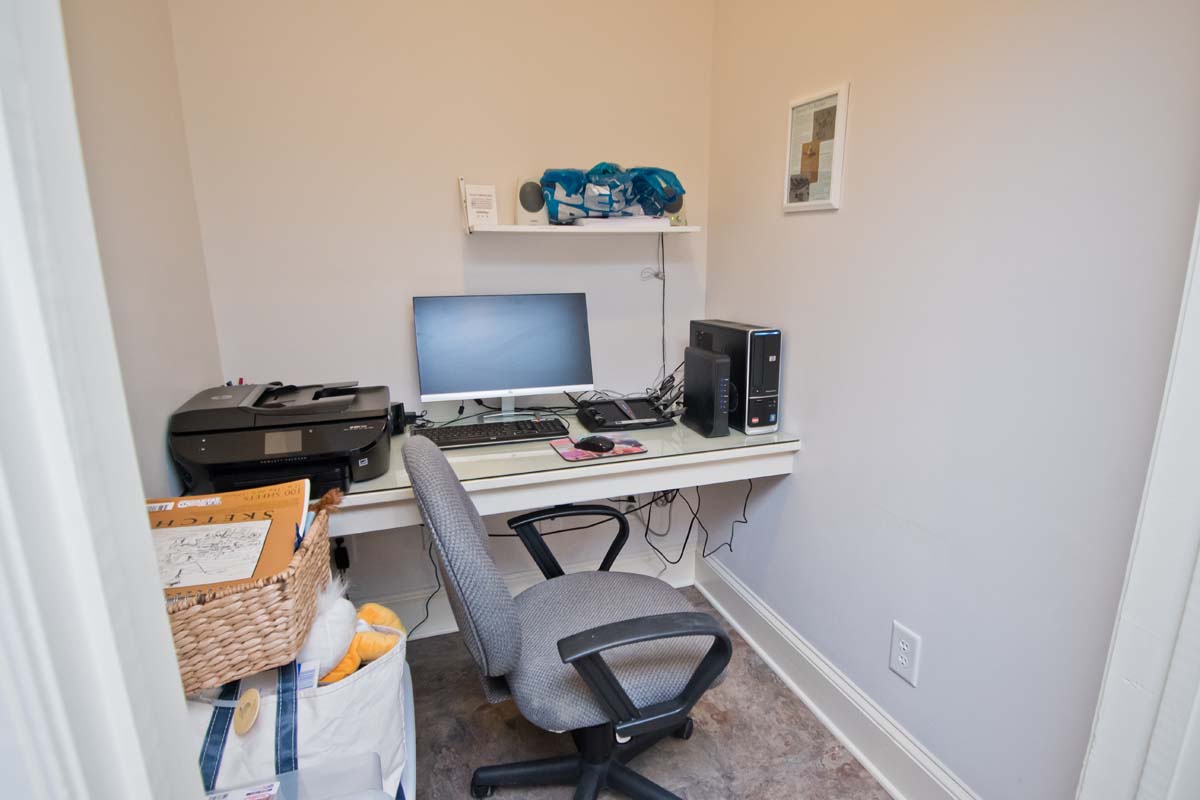 Ground Level Office off Game Room