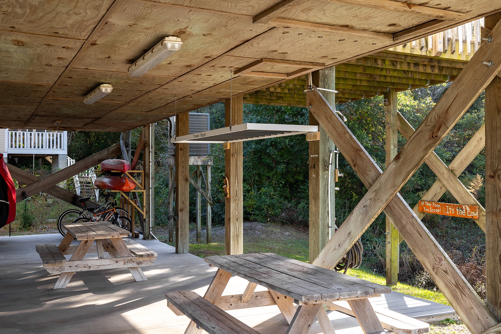 Ground Level Sitting Area