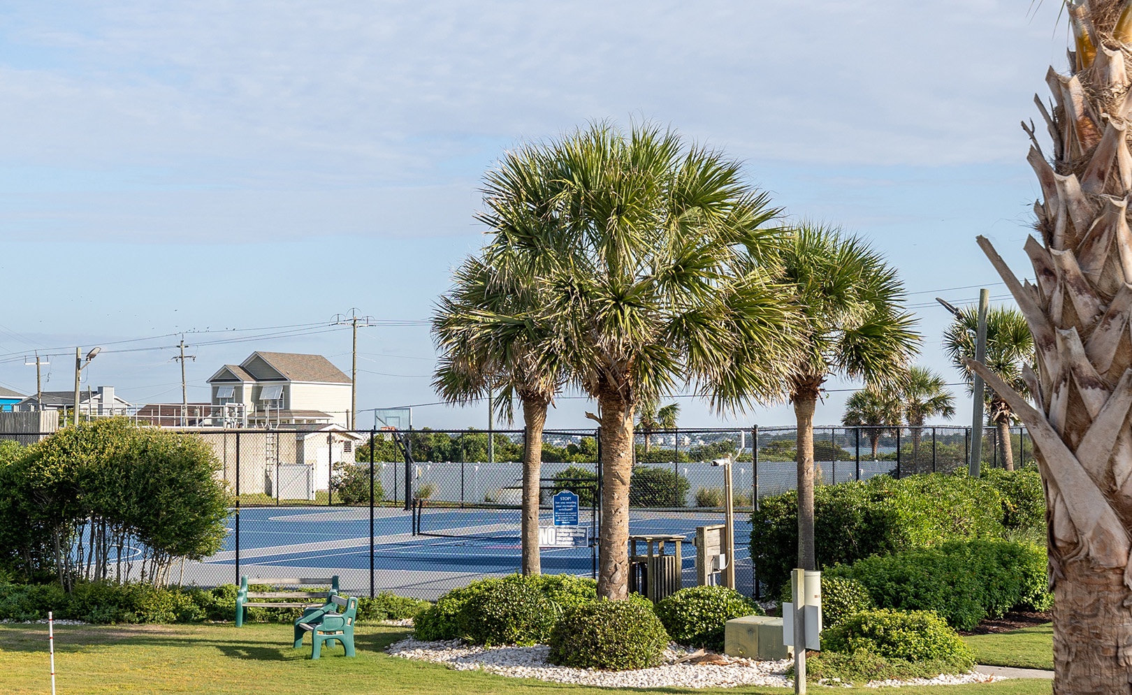 Community Basketball/Tennis Court Access