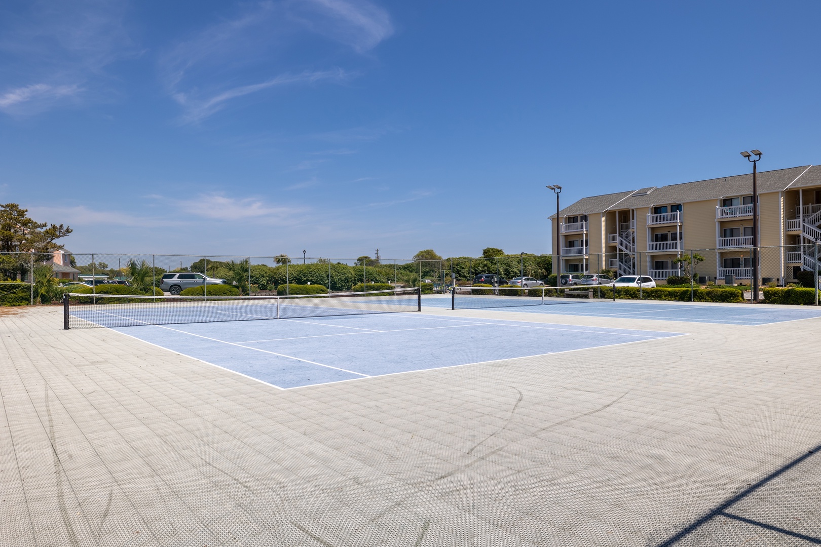 Pebble Beach Tennis Court