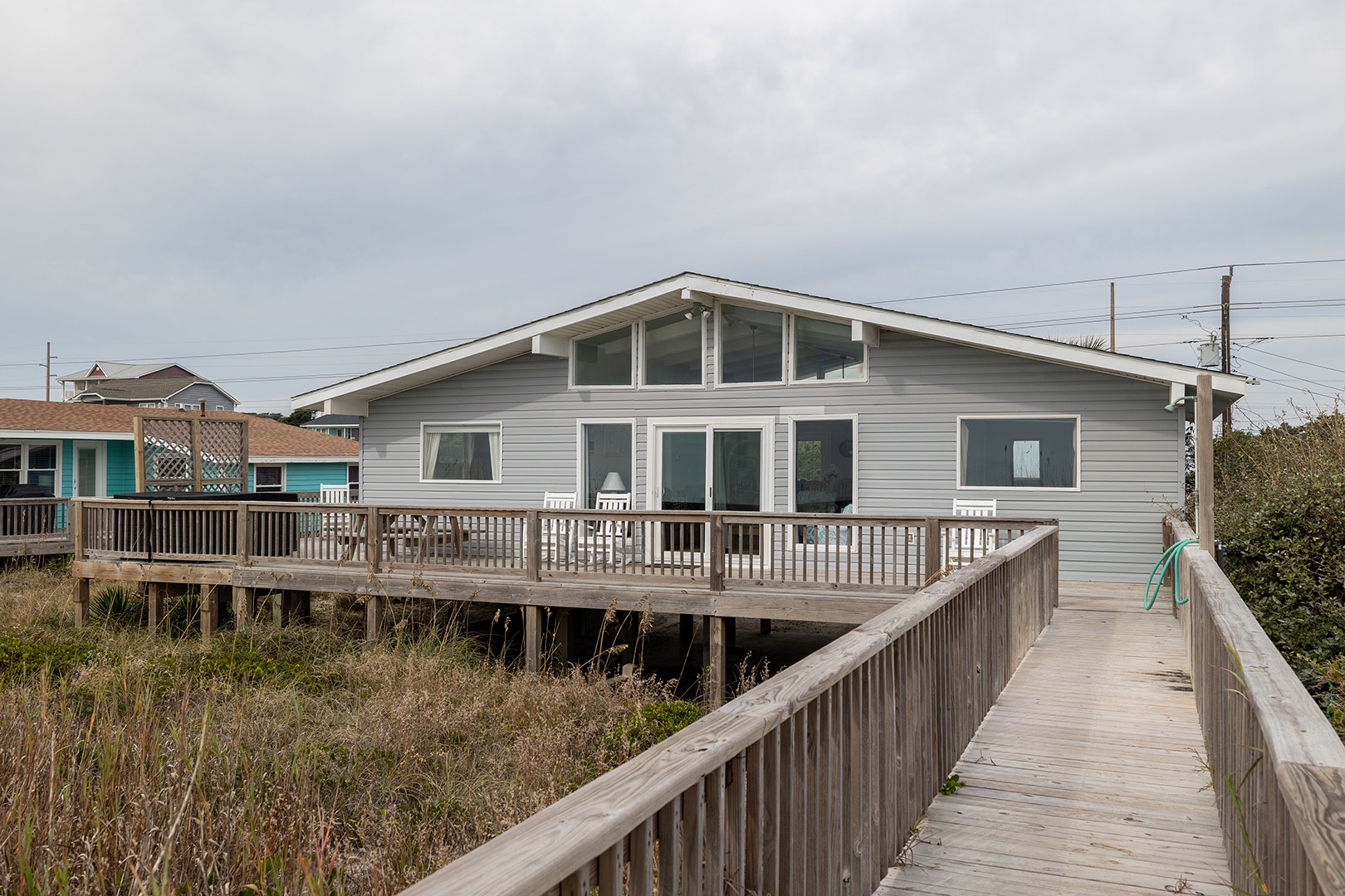 Oceanside View of Home