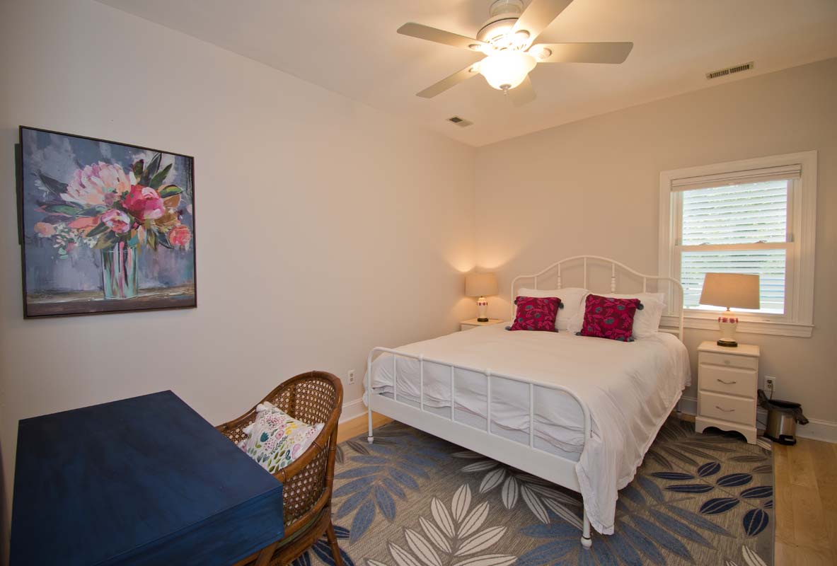 Ground Level Bedroom with Queen