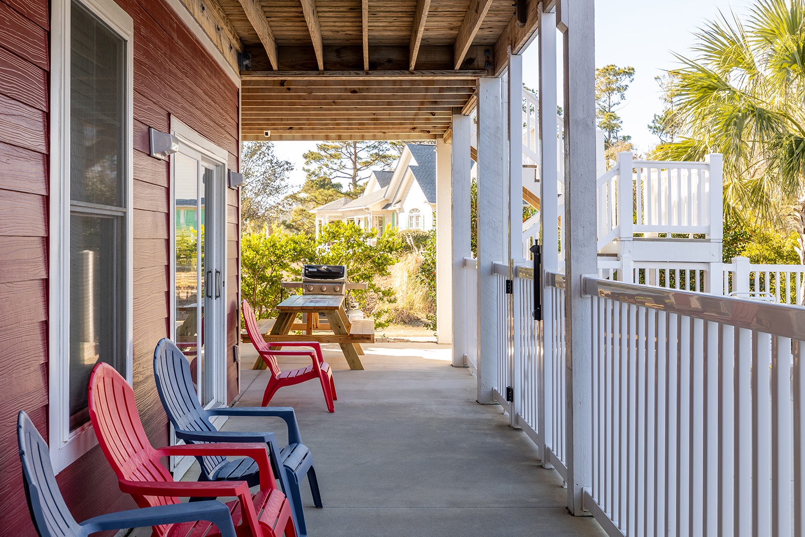 Outdoor Seating by Pool