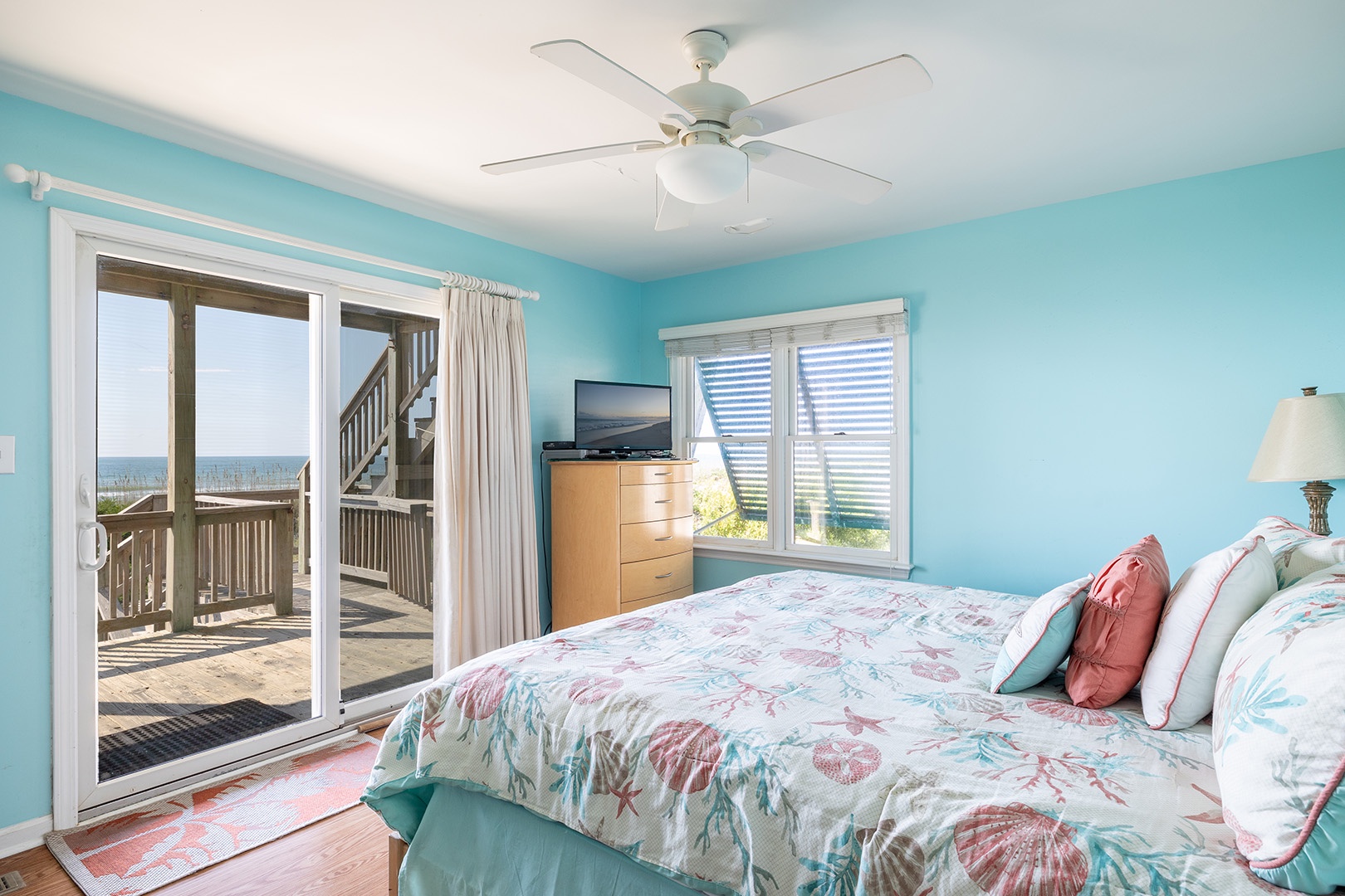 Level One Oceanfront Bedroom with King