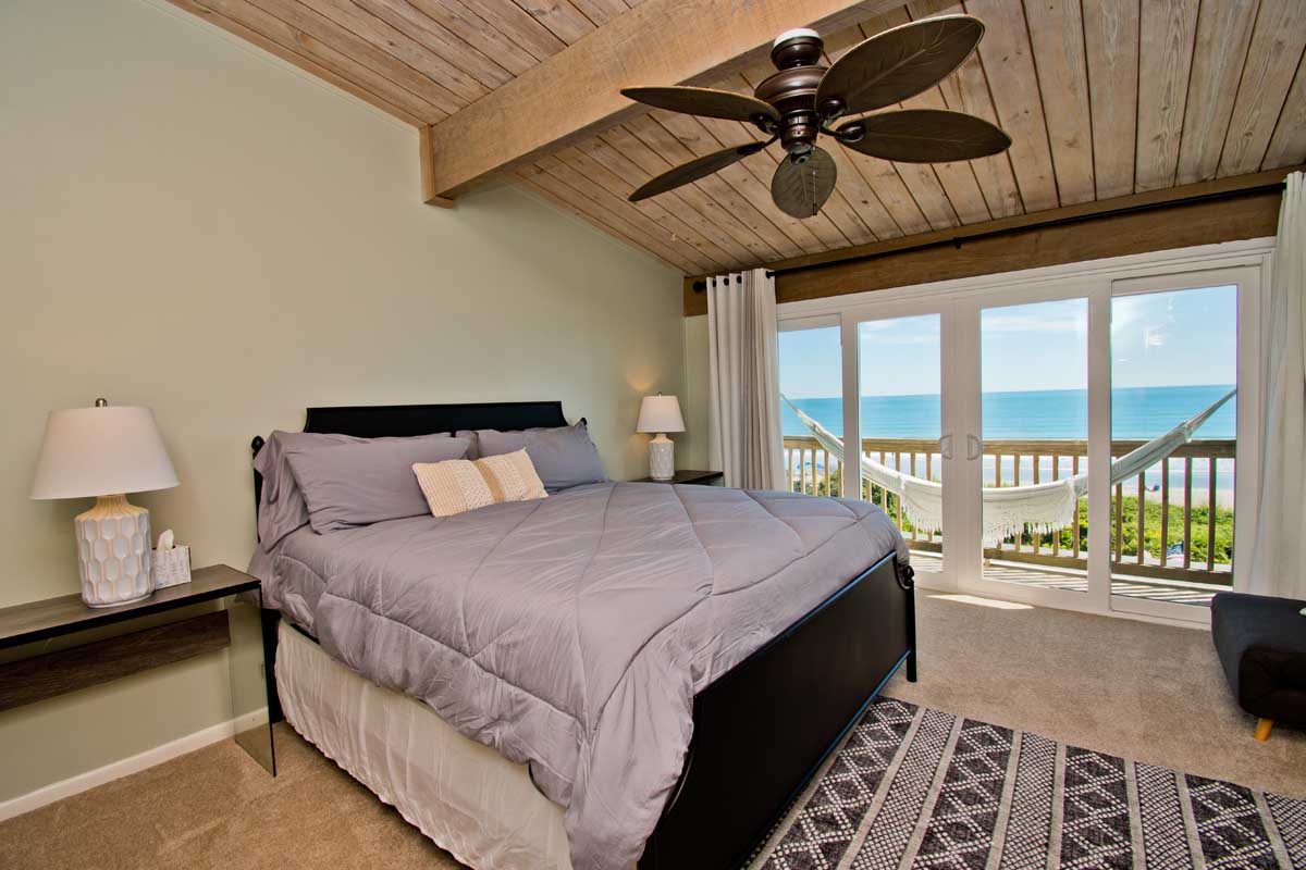 Level Two Oceanfront Bedroom with King