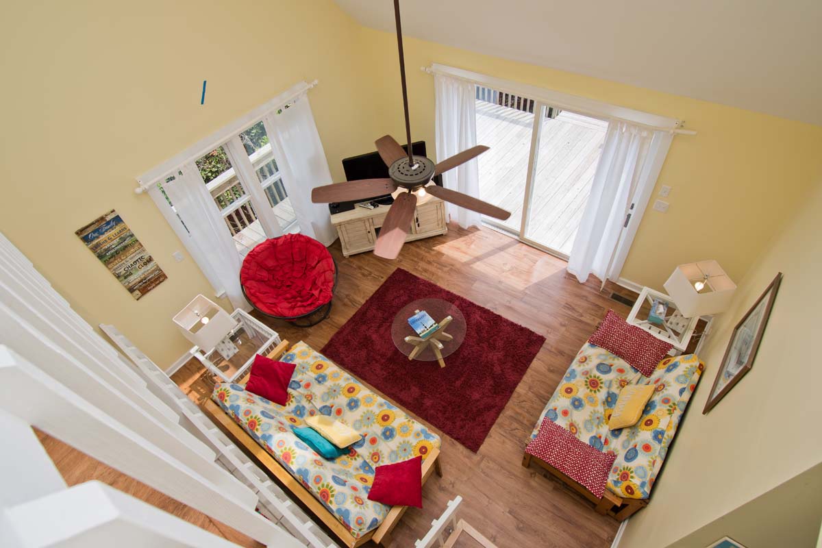 Upper View Of Living Area