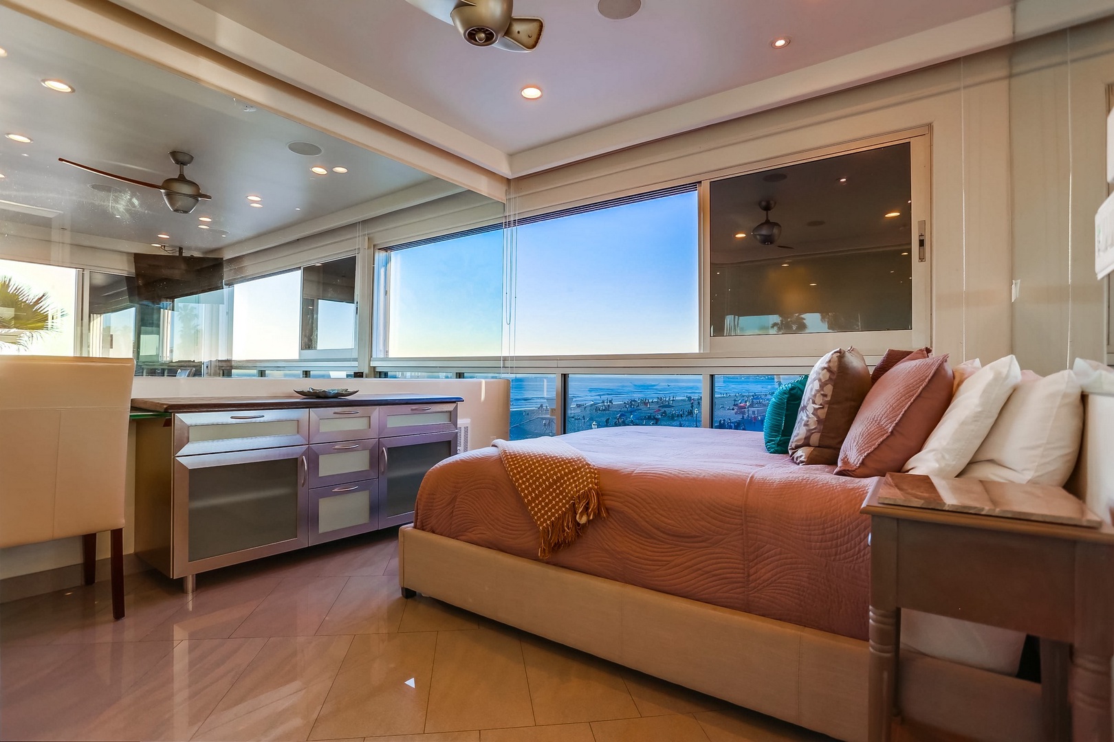 Bedroom 2 with views