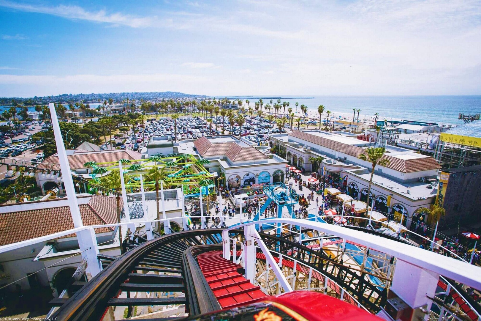 Stroll down the boardwalk to Belmont Park