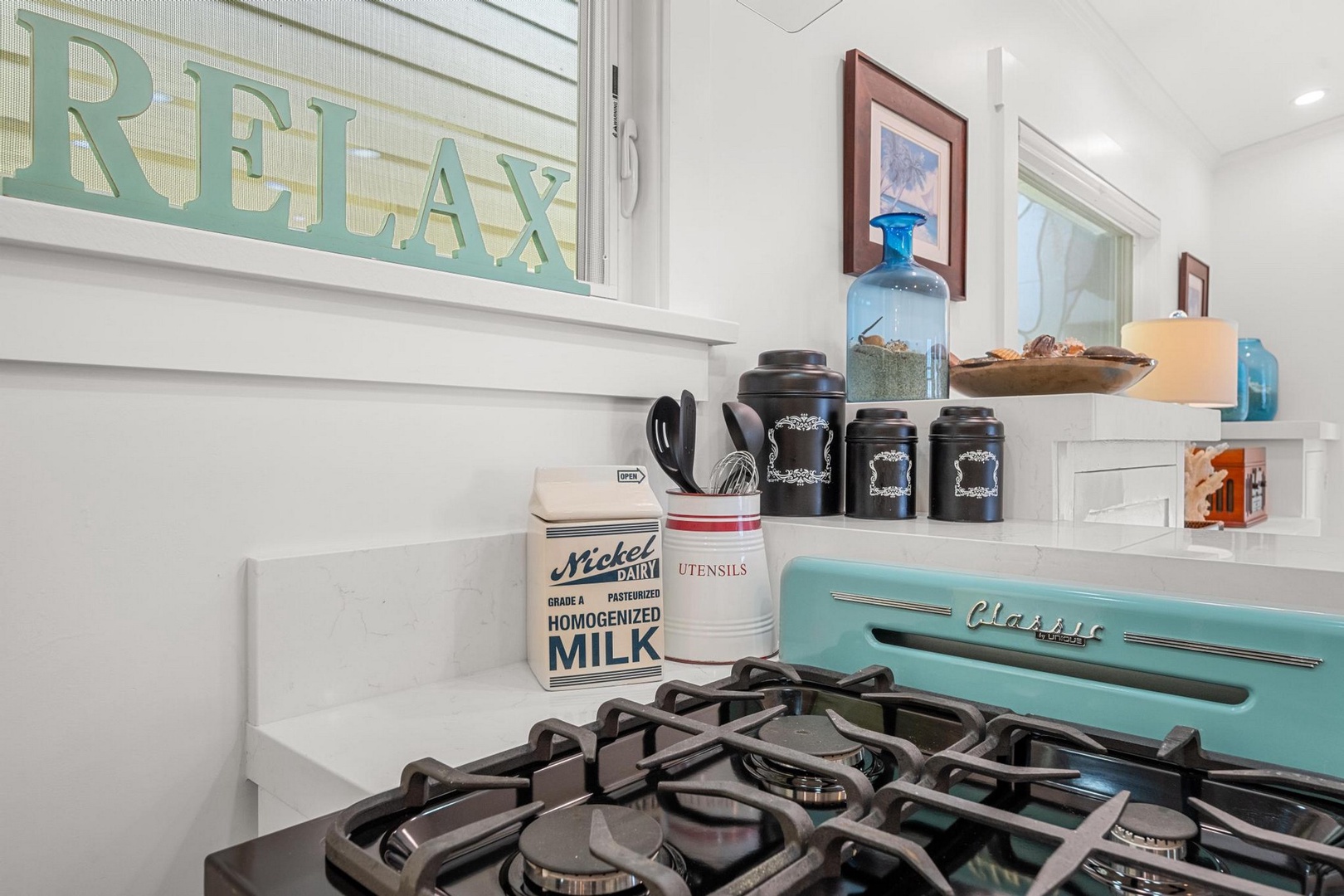 Gas stovetop