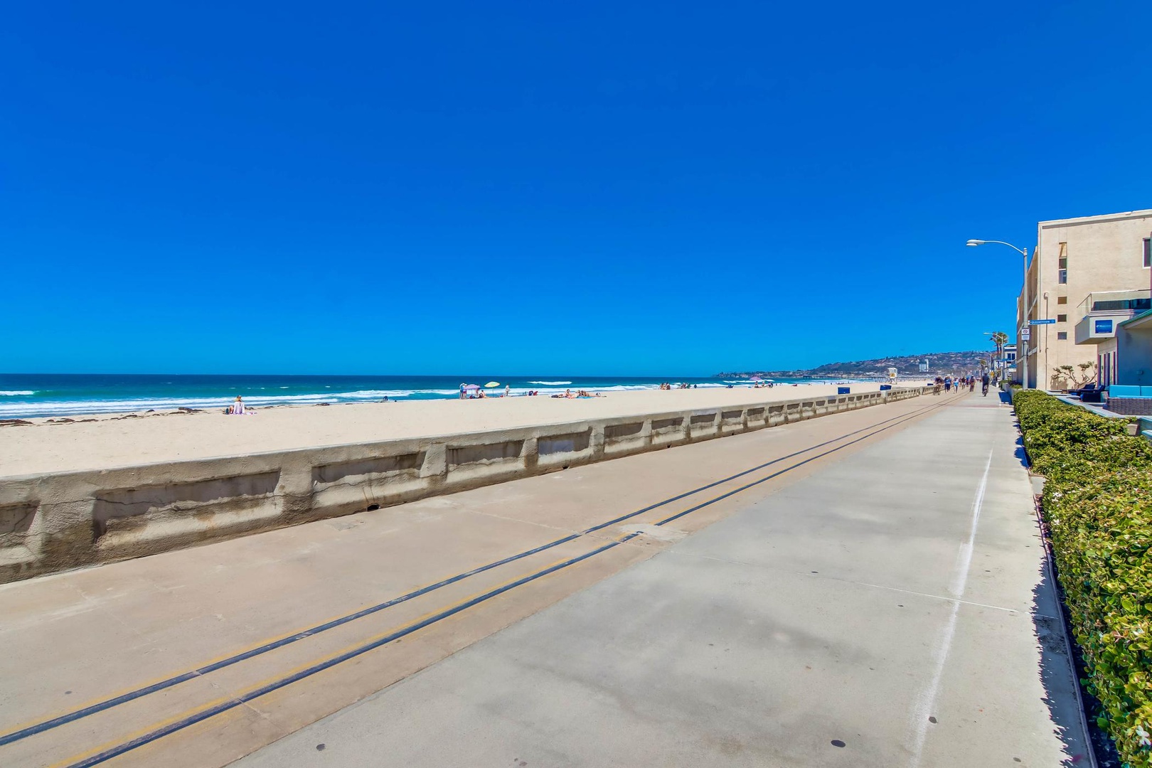 Miles of beach and bay boardwalks