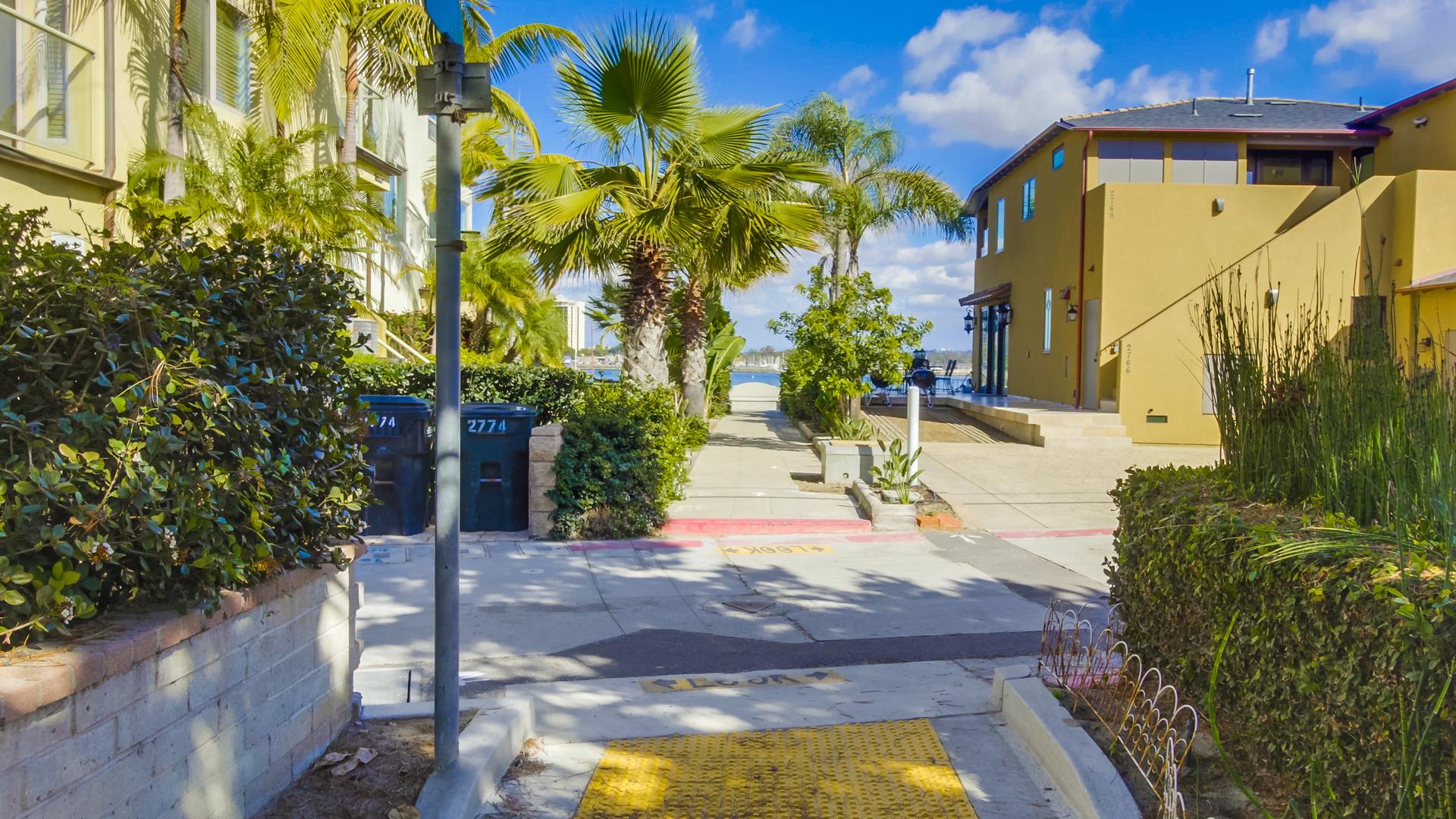 Steps to Mission Bay