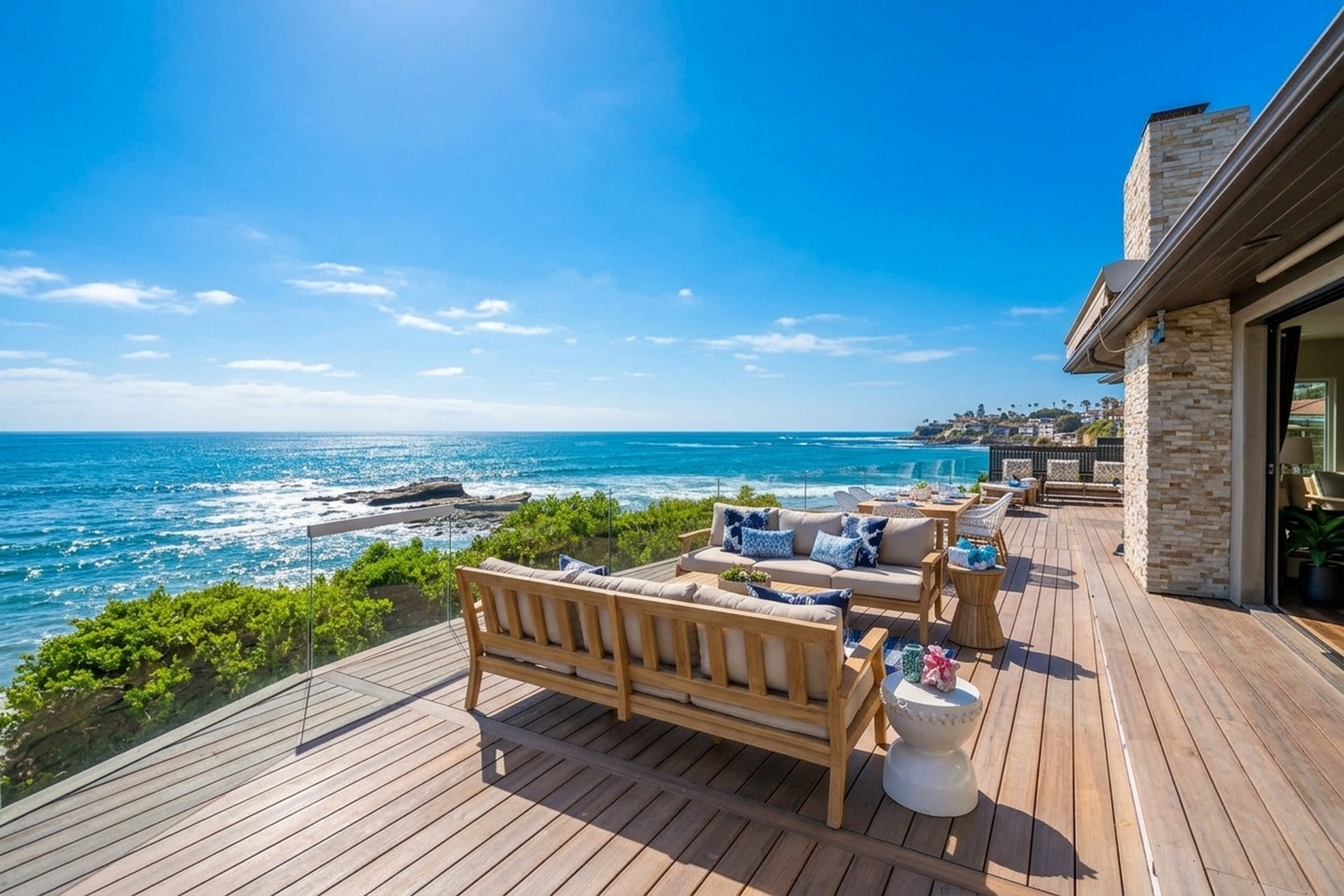 Step onto your private deck