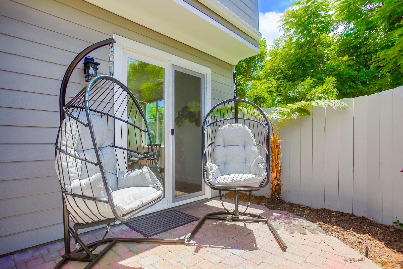 Additional patio seating