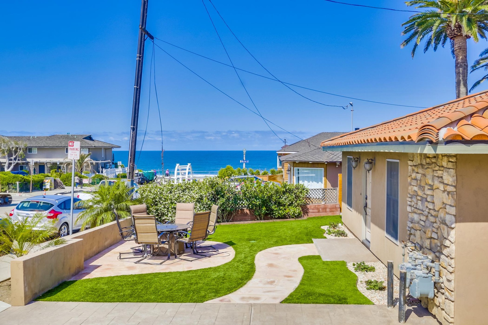 Oceanview firepit