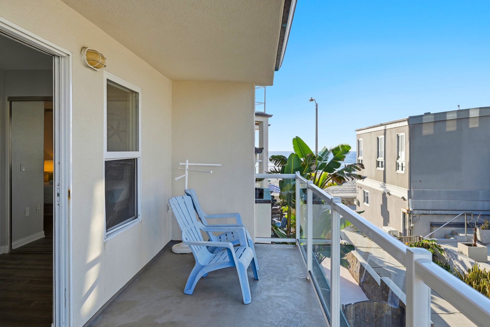 Side balcony off Bedroom 2