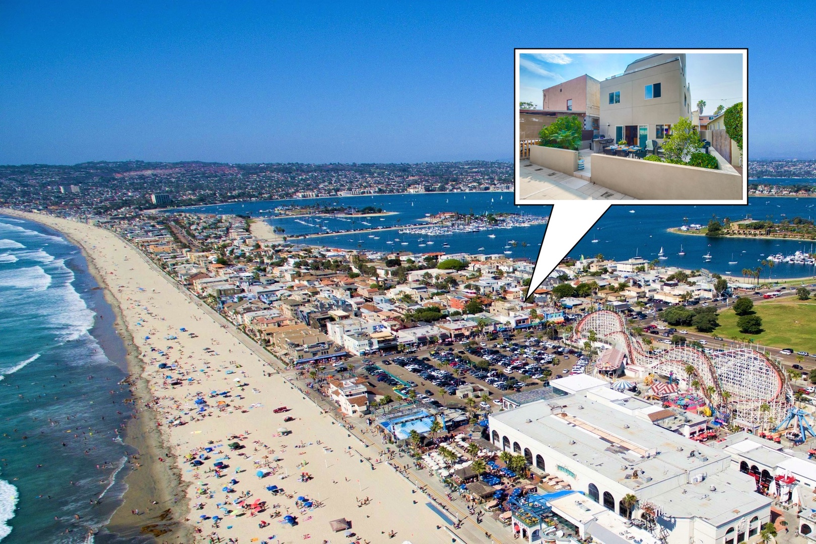 Belmont Park Mission Beach Location