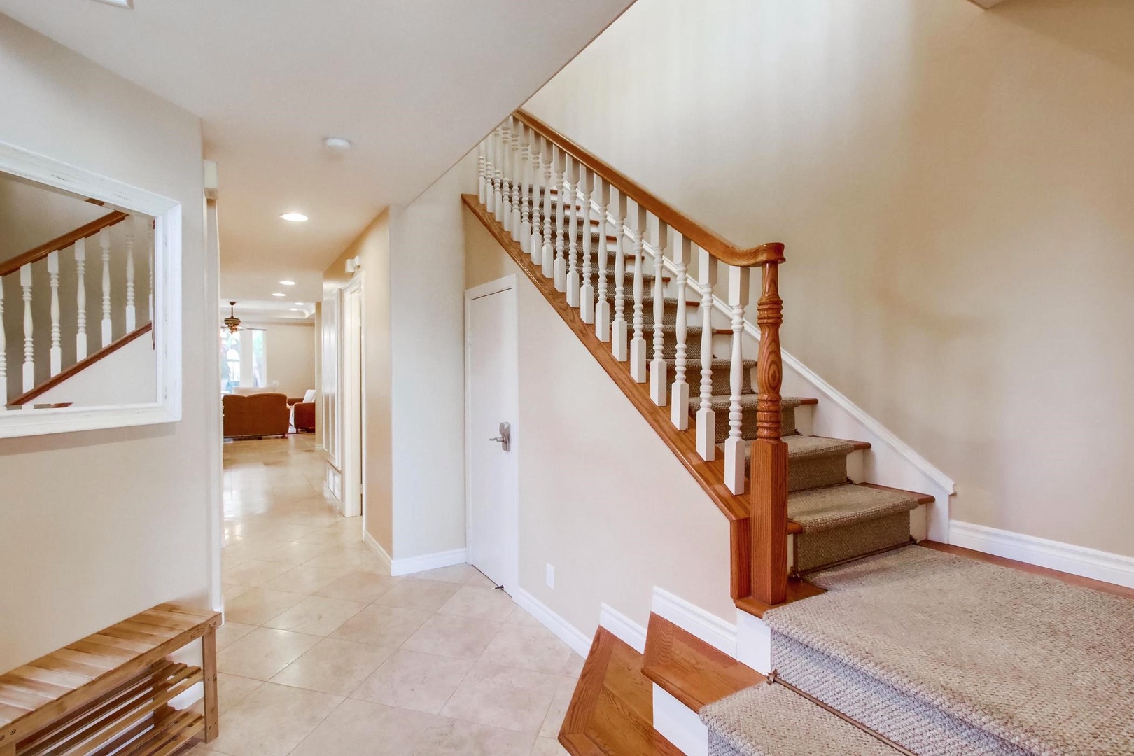 Foyer at entryway