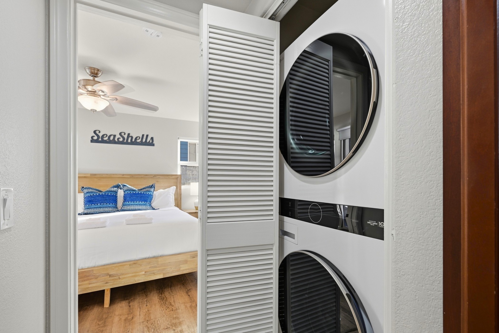 Full laundry room for guest use