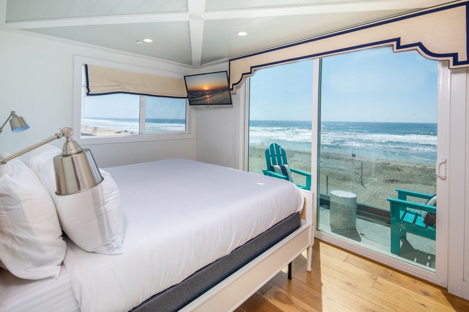 Ocean view bedroom