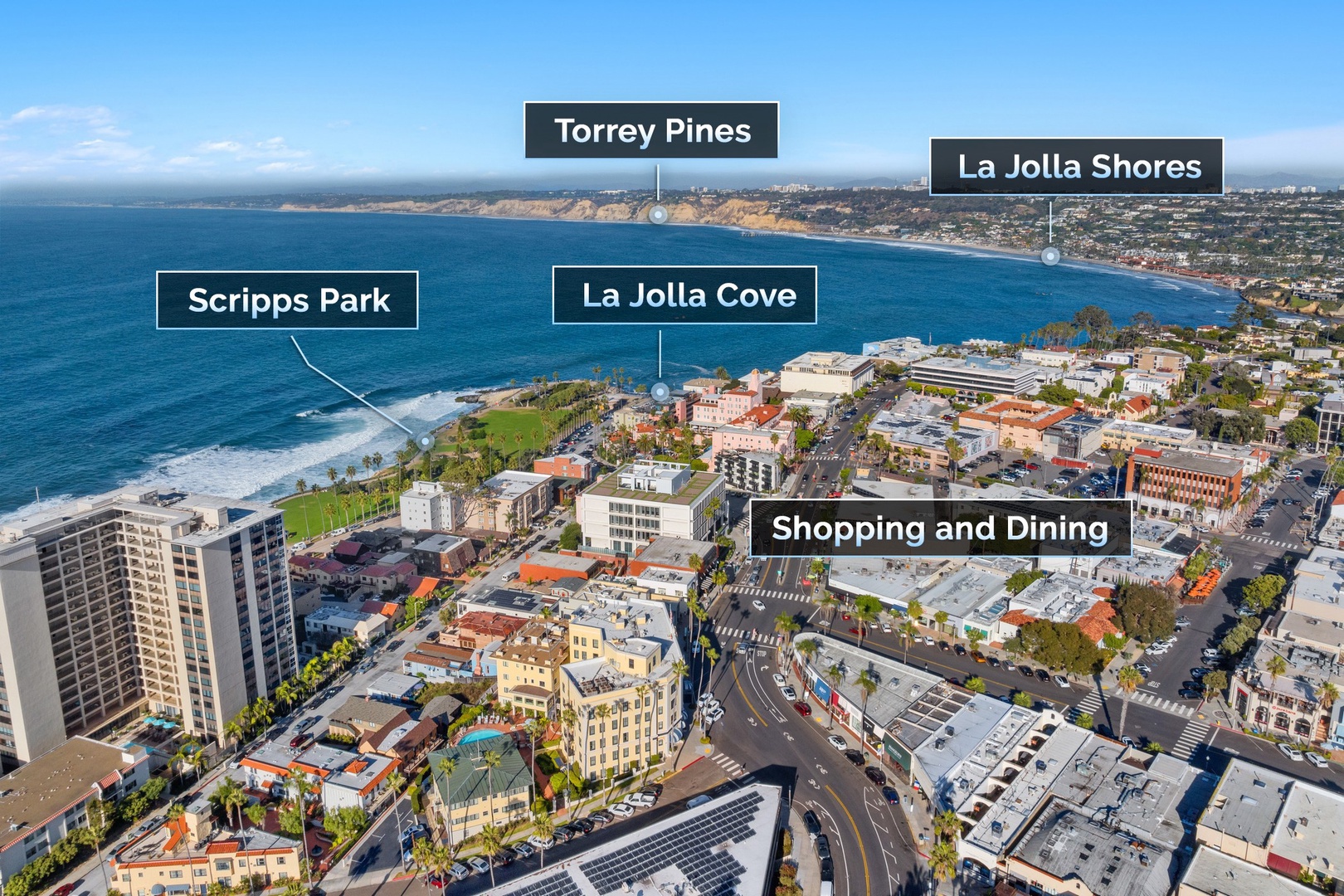 The Village of La Jolla - just 1 mile