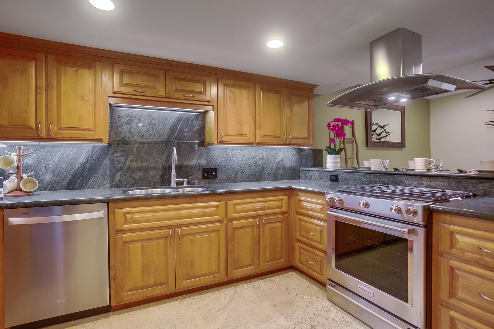 Well appointed kitchen