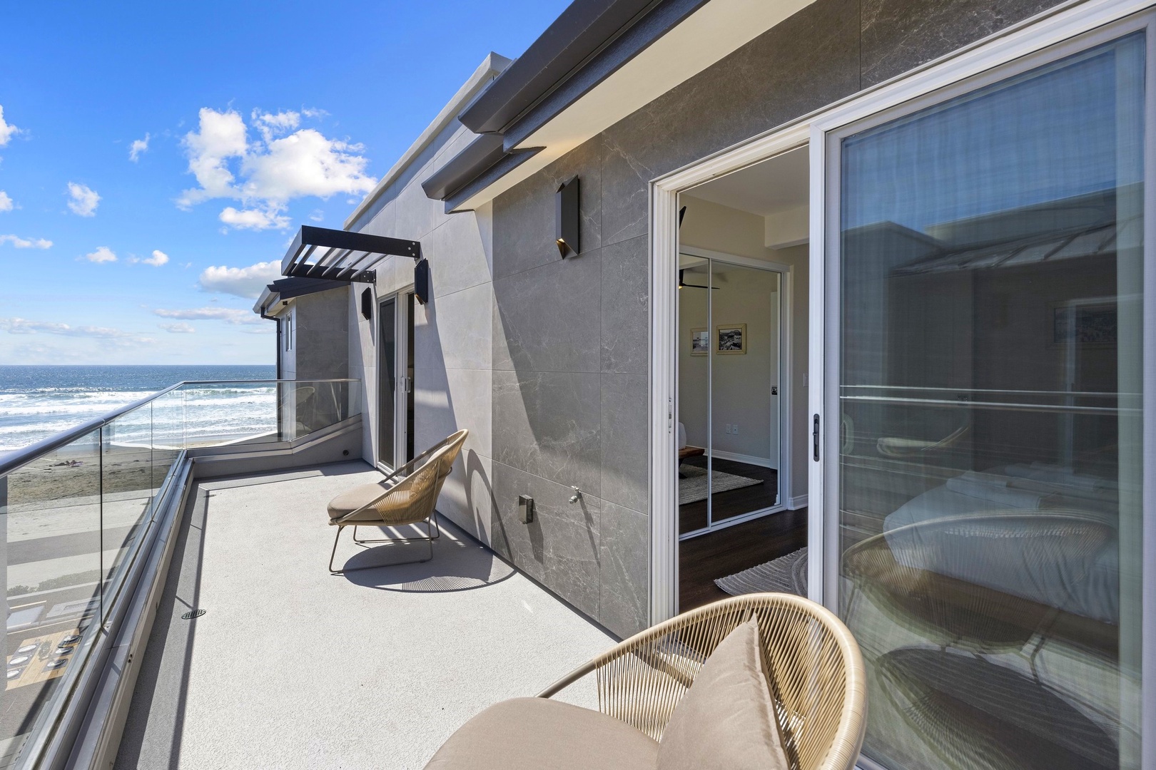 Bedroom 3 ocean view balcony