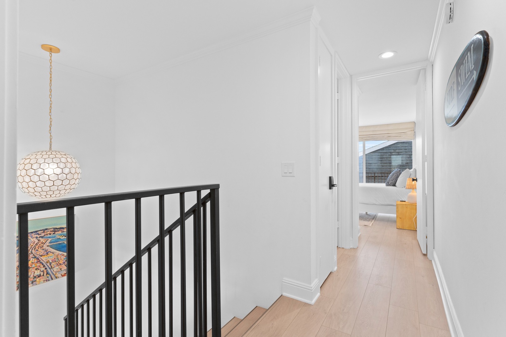 Looking towards Bedroom 2 from landing