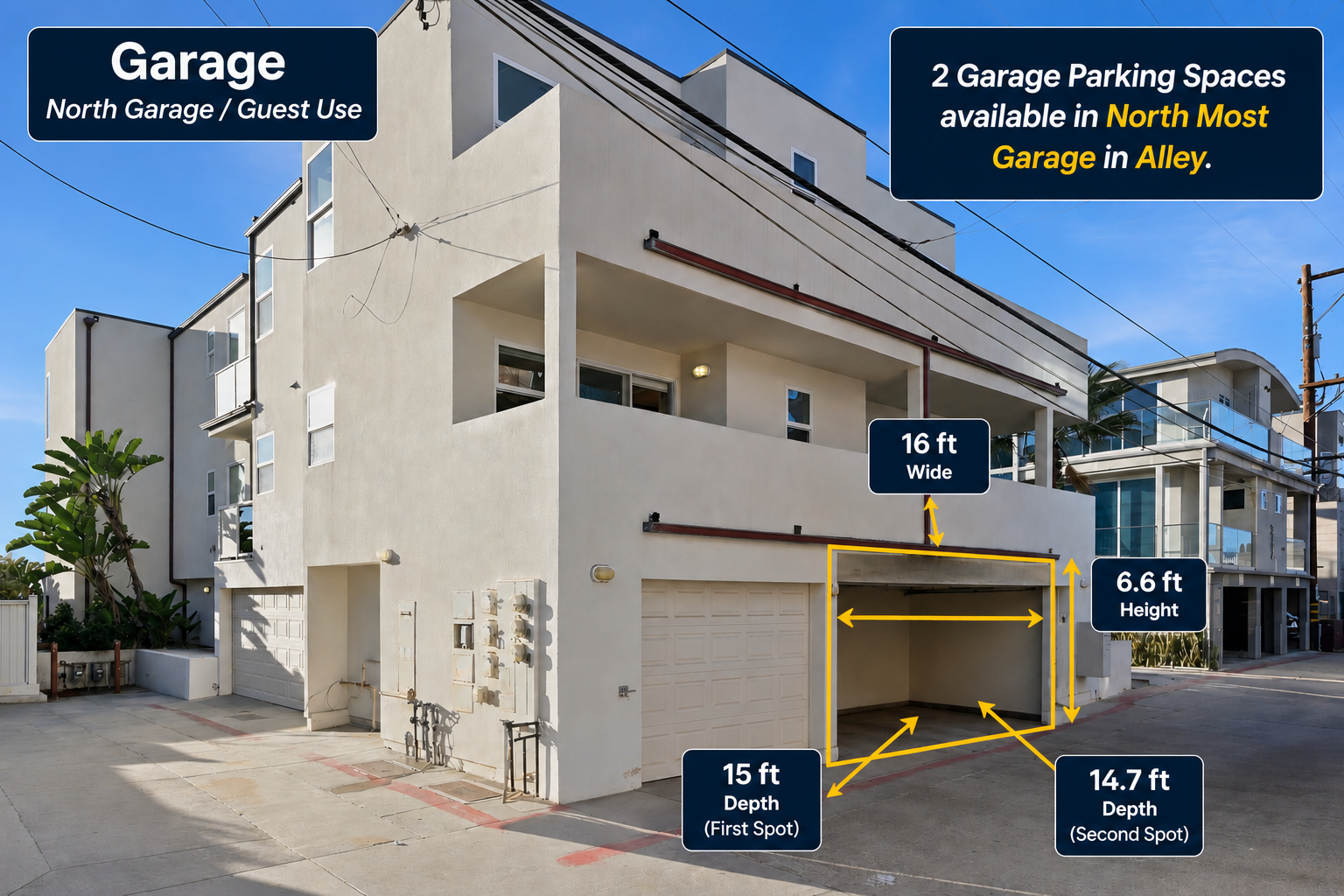 Garage with Dimensions