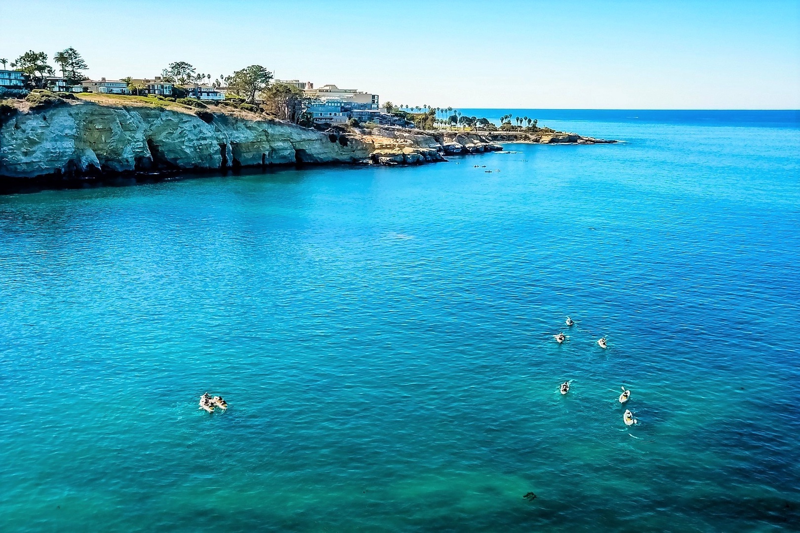 Kayak tours are very popular