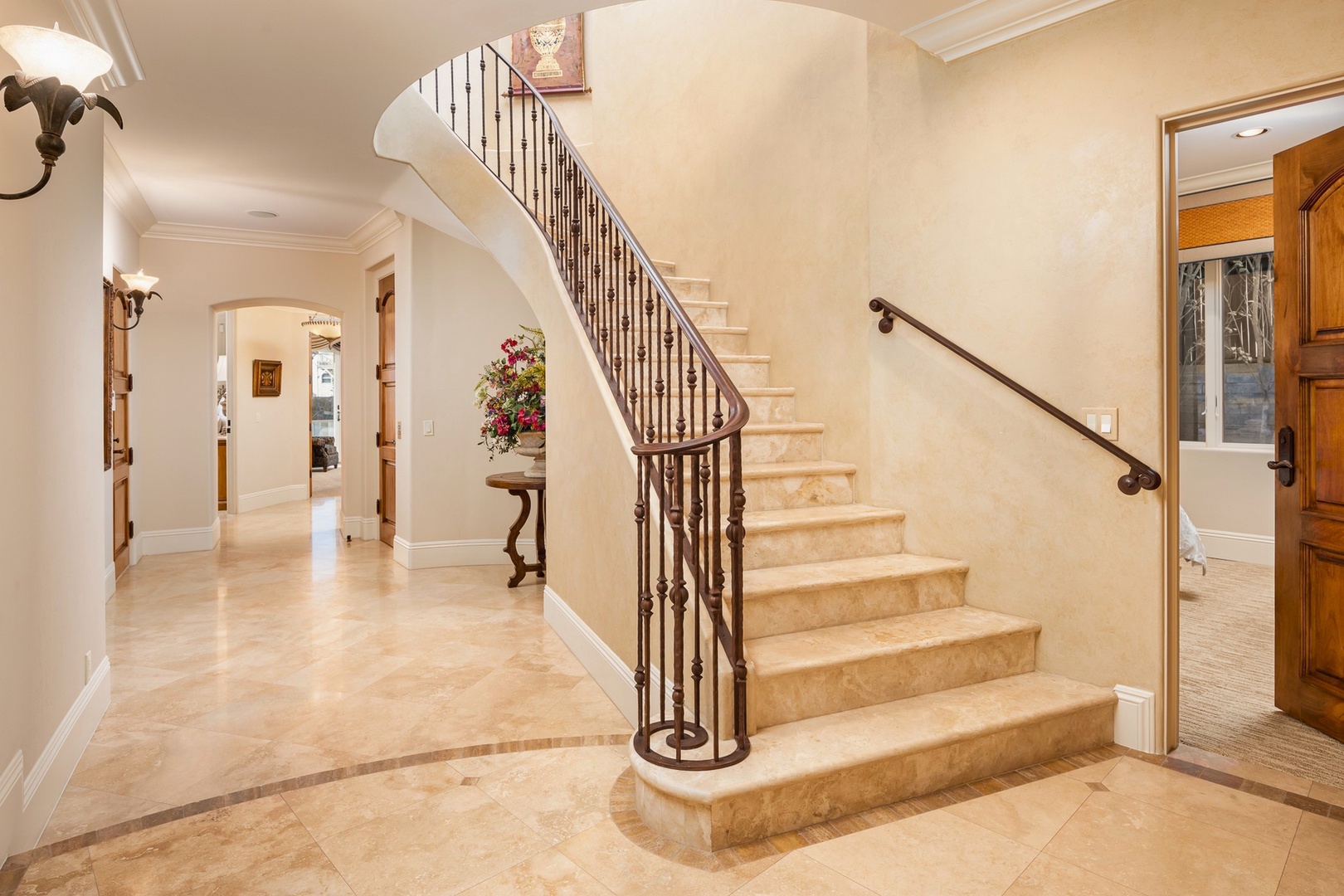 Entry foyer on the first level