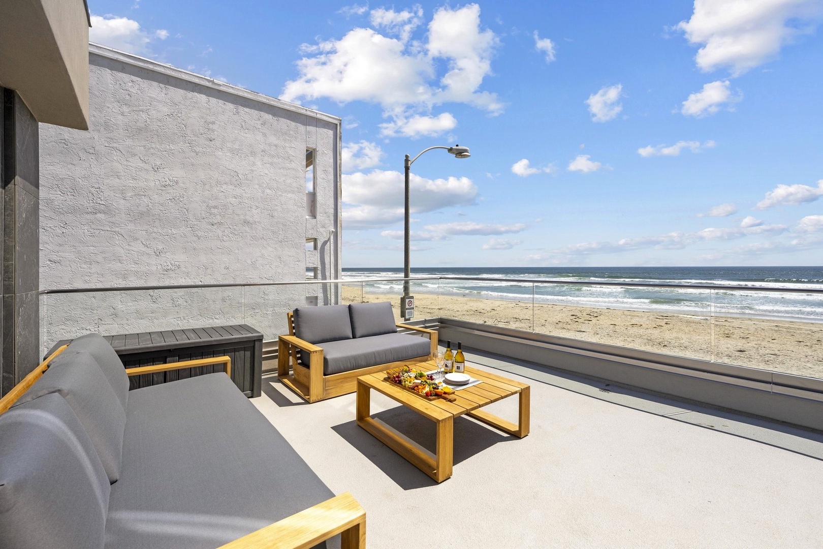 Elevated beach and ocean views